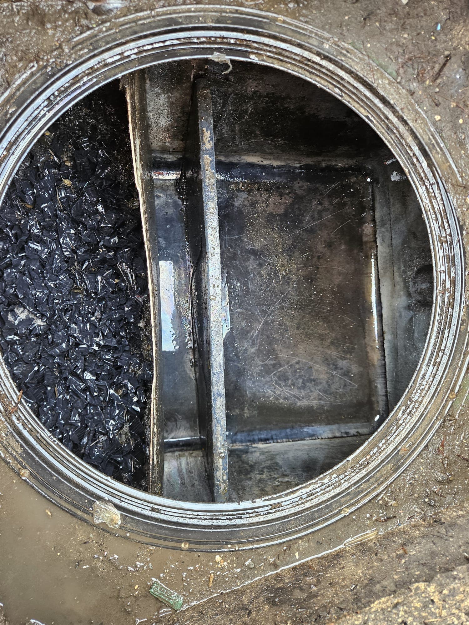 Inspección y desatasco de pozos